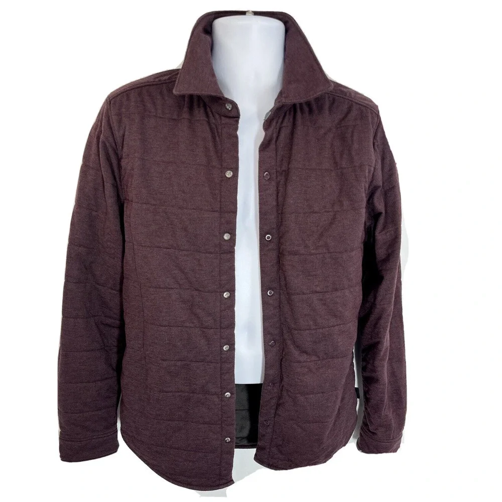 The North Face Mens Shacket Jacket Size Small Snap Insulated Puffer Outdoor‎